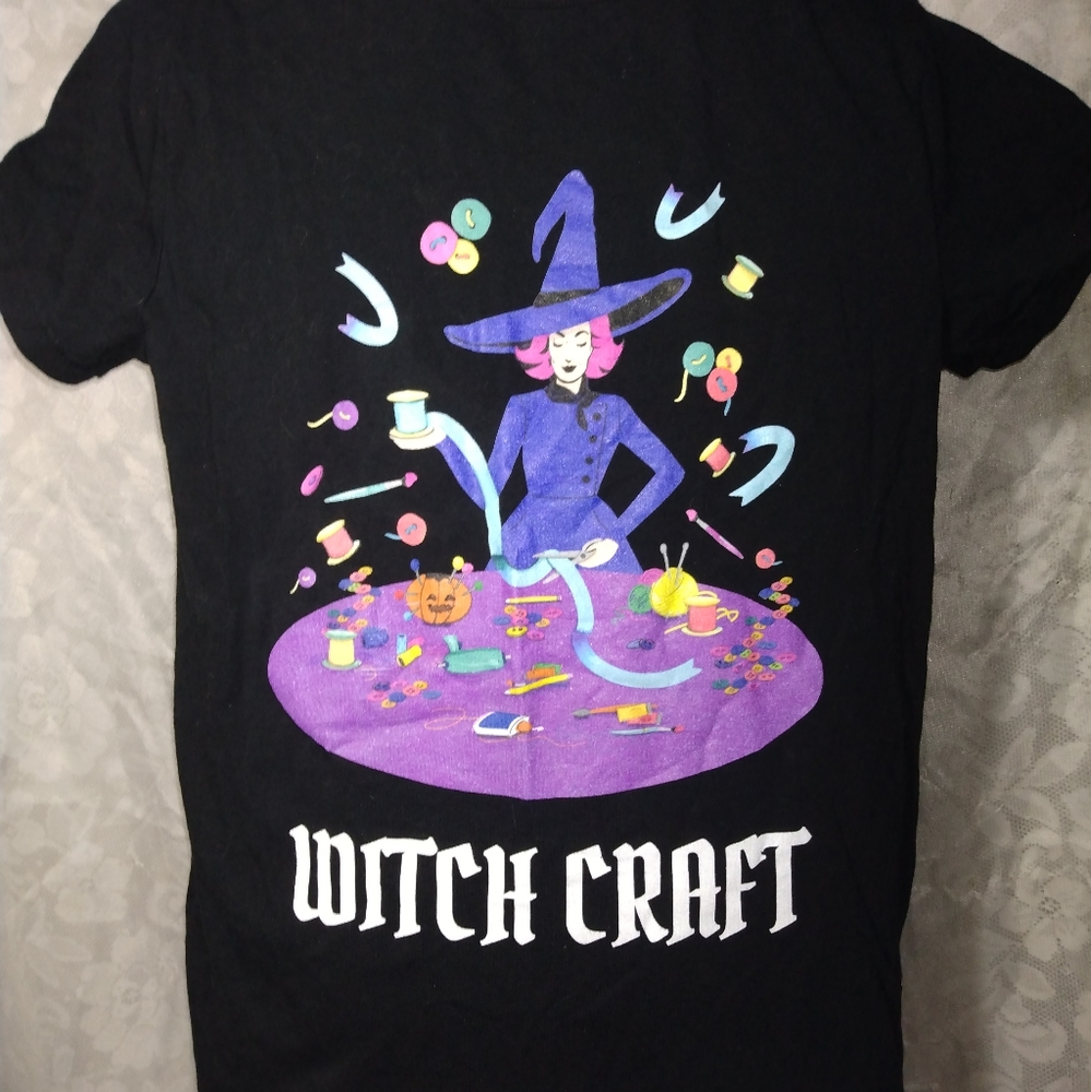 Witch Craft T-shirt Black NWOT - Picture 2 of 8